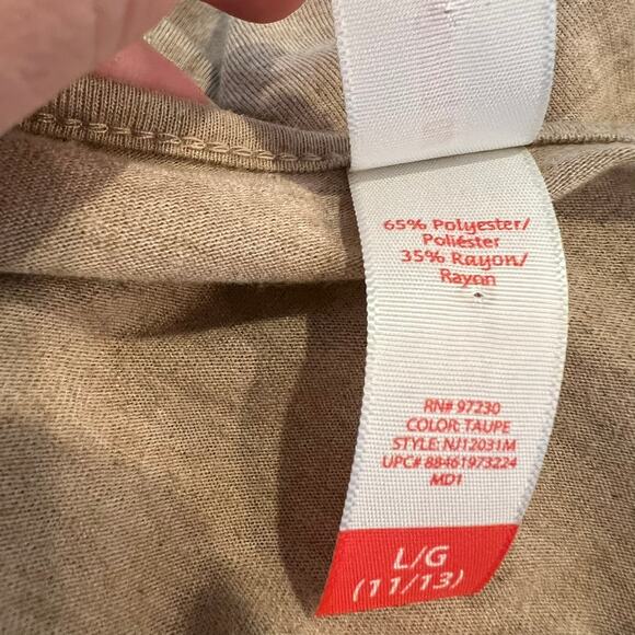 Vintage Y2K Butterfly Embroidered Top size Large Striped Tan Fairy 2000s Shrug - Picture 10 of 10